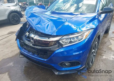 2019 Honda Hr-V Sport из США, поврежденный, VIN 3CZRU6H12KG711056